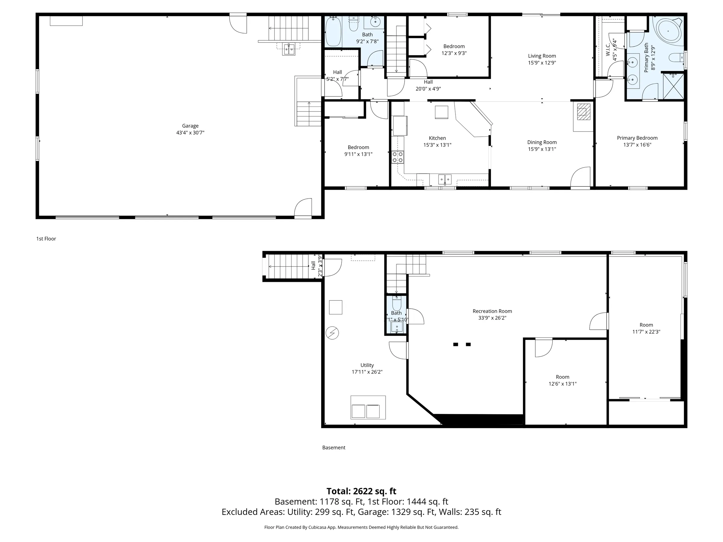 Complete floor plan