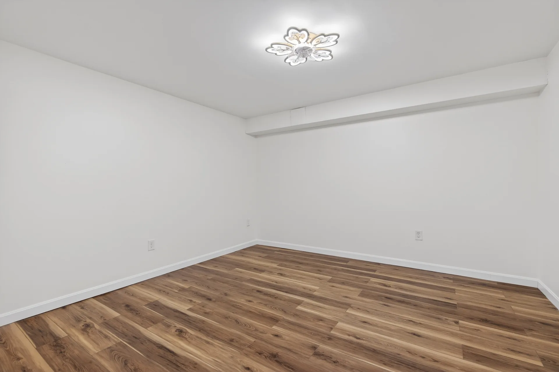 Lower-level flex room