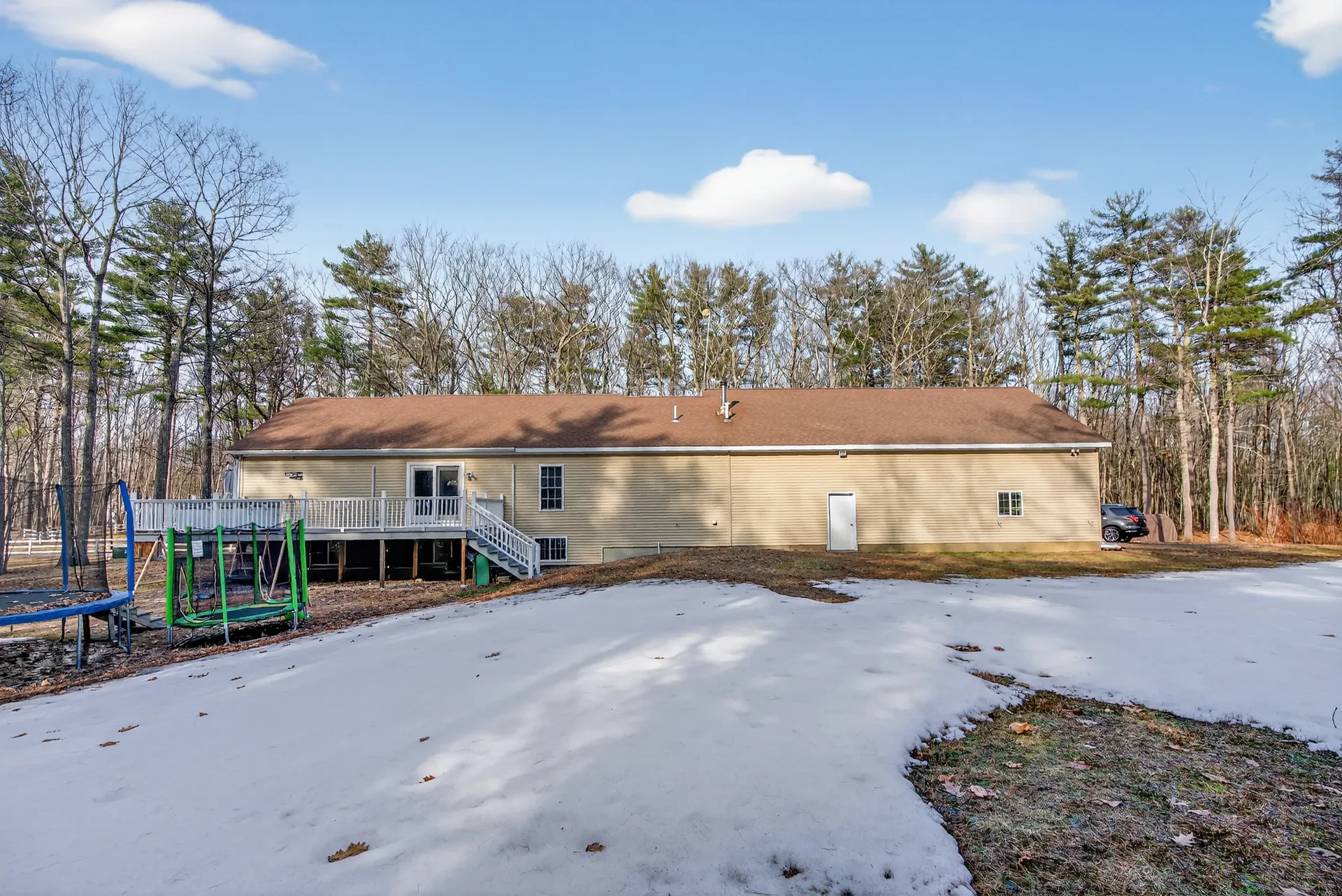 Back of house from angle